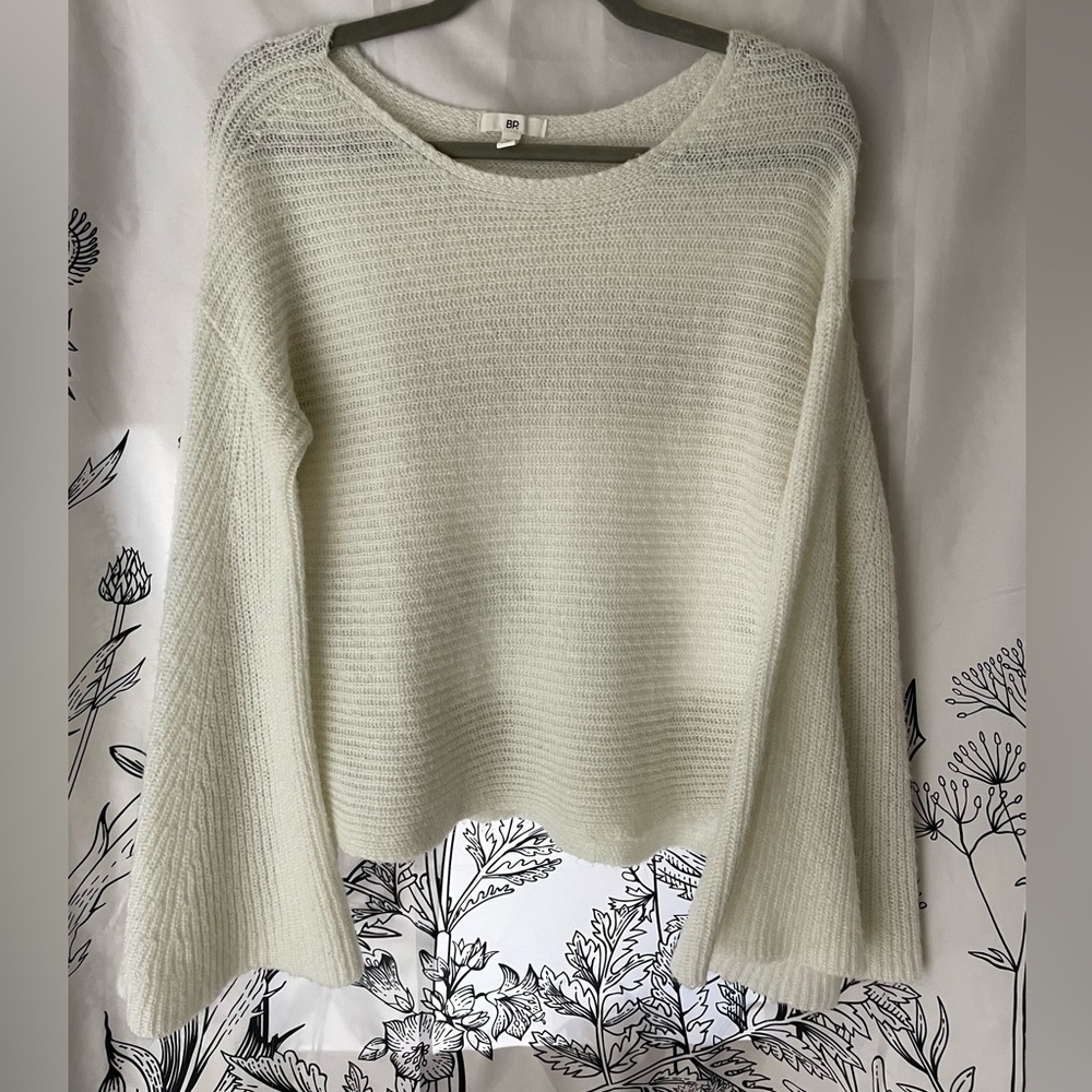 Cream sweater